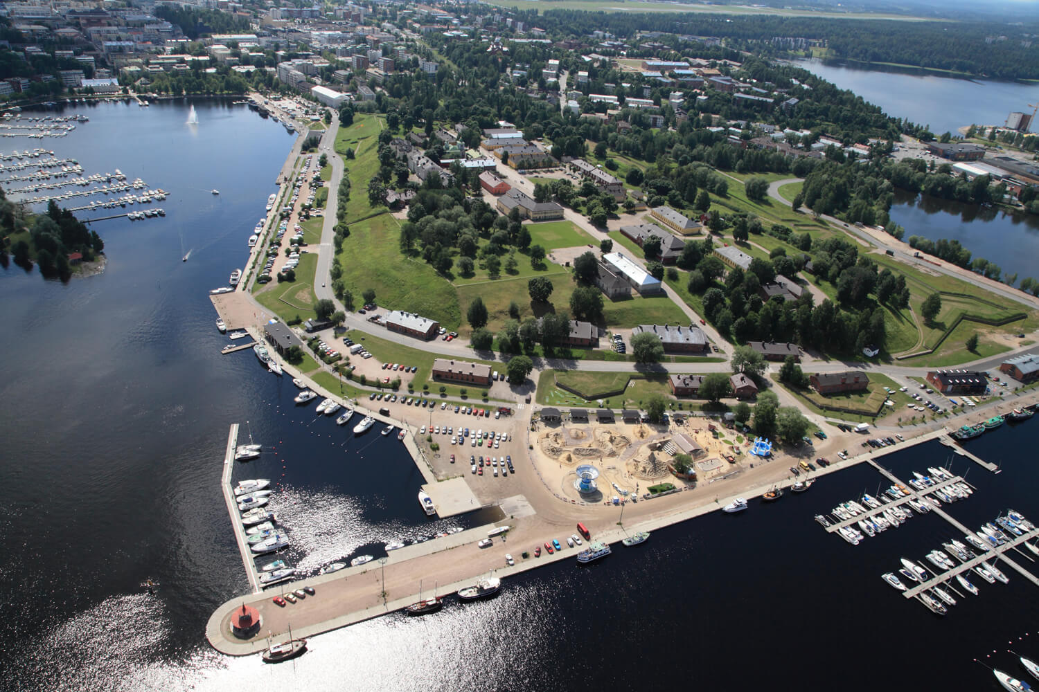 investin-in-karjala-Lappeenranta-ilmakuva